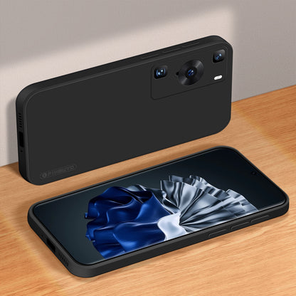 Huawei P60 Pro Phone Case - Liquid Silicone TPU Protective Cover with Anti-Scratch, Shockproof Design, Fingerprint Resistant & Soft Grip Feel