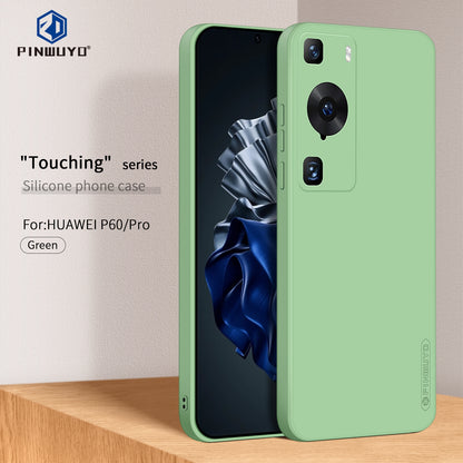 Huawei P60 Phone Case - Liquid Silicone TPU Protective Cover with Anti-Scratch, Shockproof Design, Fingerprint Resistant & Soft Grip Feel