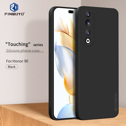 Honor 90 Phone Case - Liquid Silicone TPU Protective Cover with Anti-Scratch, Shockproof Design, Fingerprint Resistant & Soft Grip Feel