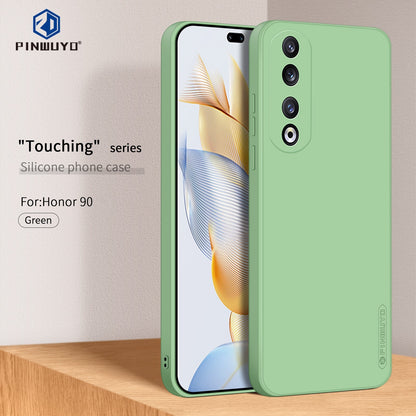 Honor 90 Phone Case - Liquid Silicone TPU Protective Cover with Anti-Scratch, Shockproof Design, Fingerprint Resistant & Soft Grip Feel