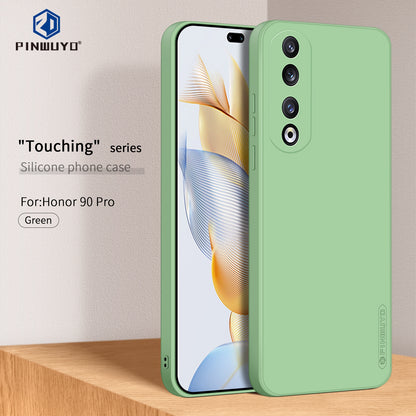 Honor 90 Pro Phone Case - Liquid Silicone TPU Protective Cover with Anti-Scratch, Shockproof Design, Fingerprint Resistant & Soft Grip Feel