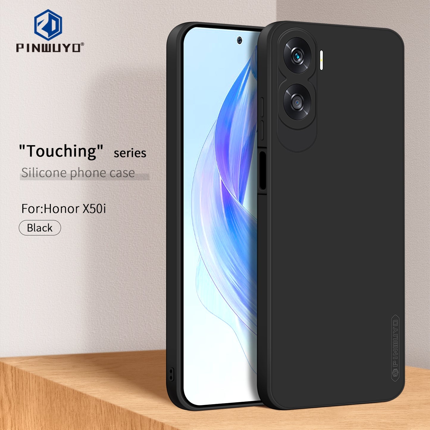 Honor X50i Phone Case - Liquid Silicone TPU Protective Cover with Anti-Scratch, Shockproof Design, Fingerprint Resistant & Soft Grip Feel