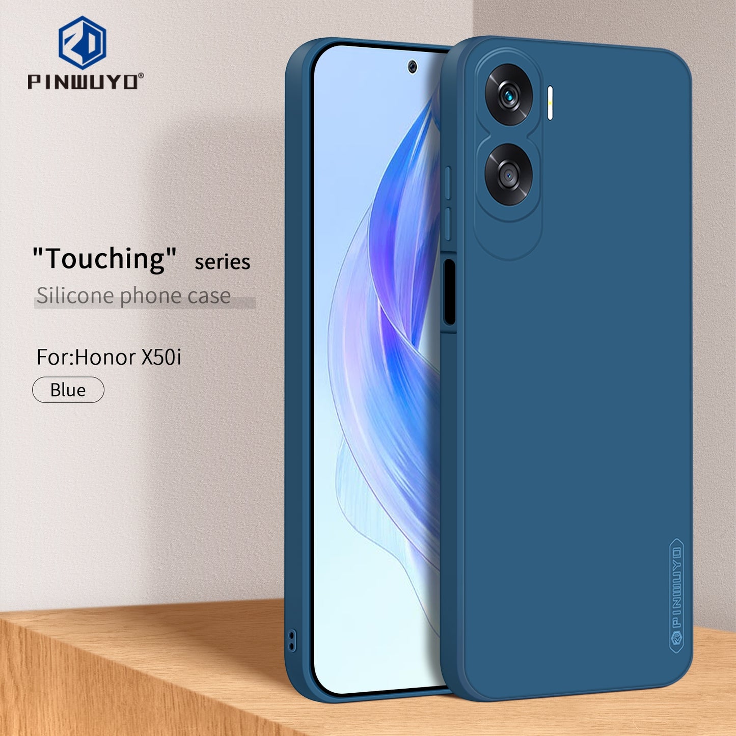 Honor X50i Phone Case - Liquid Silicone TPU Protective Cover with Anti-Scratch, Shockproof Design, Fingerprint Resistant & Soft Grip Feel