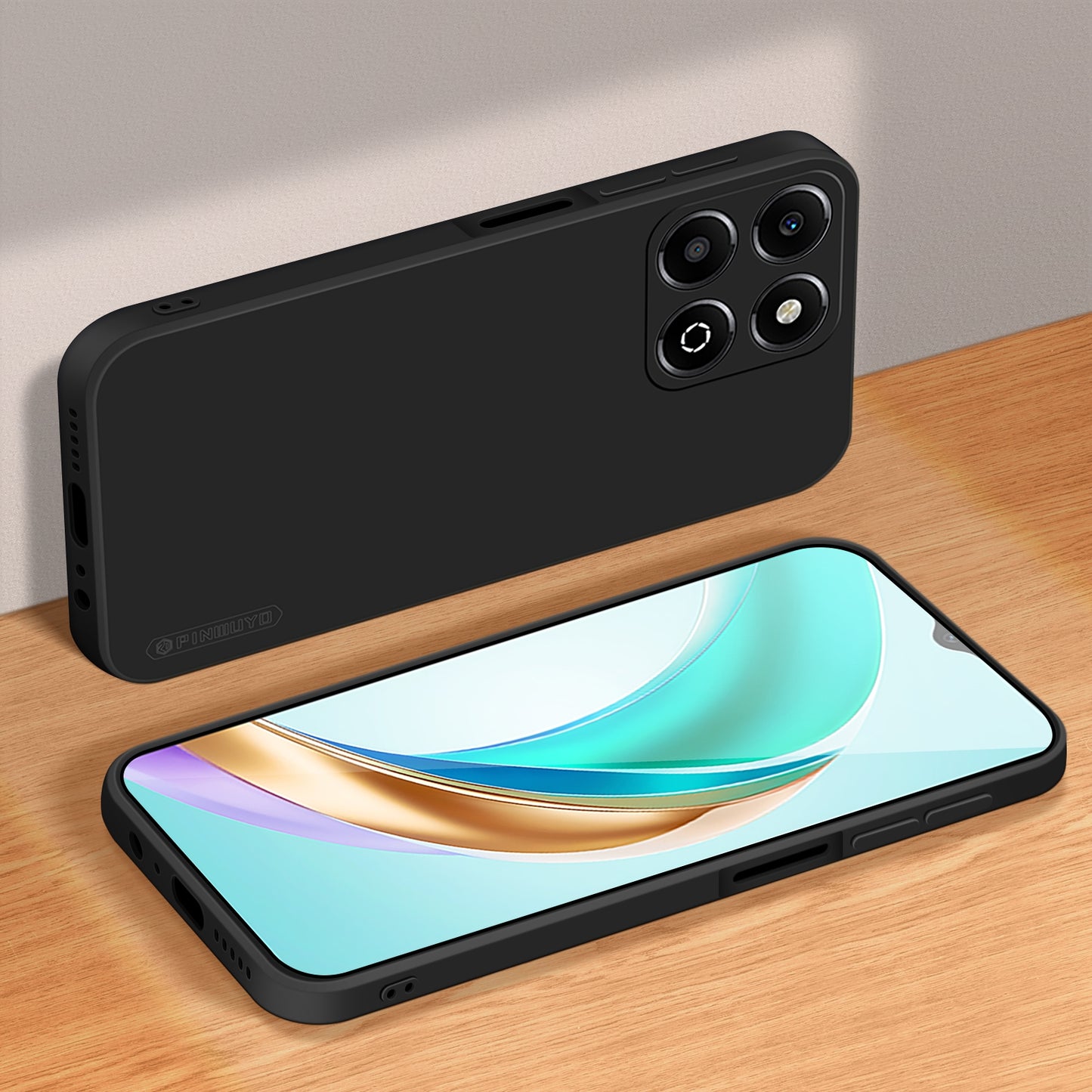 Honor X6b Phone Case - Liquid Silicone TPU Protective Cover with Anti-Scratch, Shockproof Design, Fingerprint Resistant & Soft Grip Feel