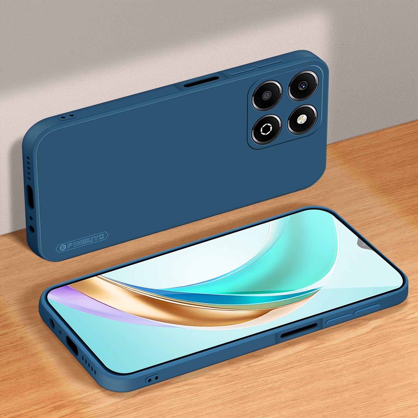 Honor X6b Phone Case - Liquid Silicone TPU Protective Cover with Anti-Scratch, Shockproof Design, Fingerprint Resistant & Soft Grip Feel