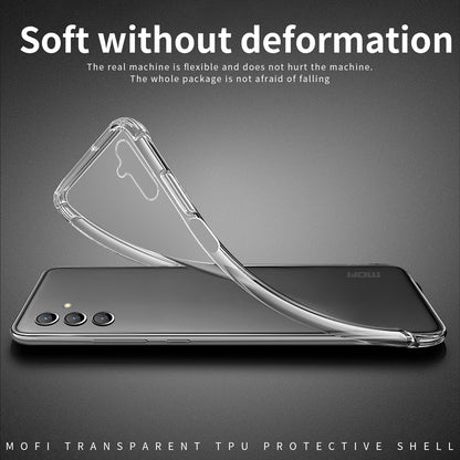 Samsung Galaxy A05s Clear TPU Case - Ultra-Thin, Shockproof, Anti-Yellowing Transparent Soft Protective Cover with Precise Cutouts, Scratch Resistance & Lightweight Design