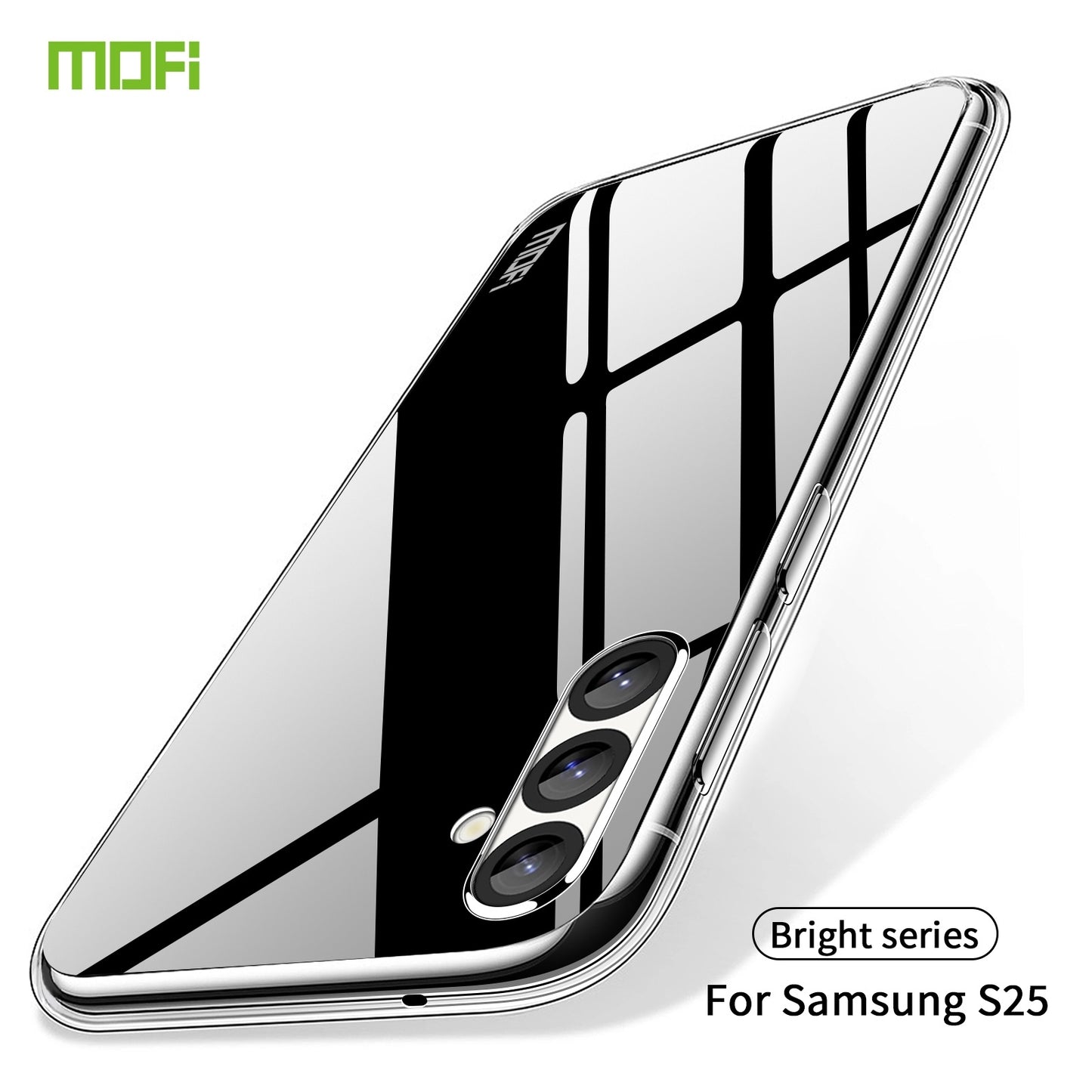Samsung Galaxy S25 5G Clear TPU Case - Ultra-Thin, Shockproof, Anti-Yellowing Transparent Soft Protective Cover with Precise Cutouts, Scratch Resistance & Lightweight Design
