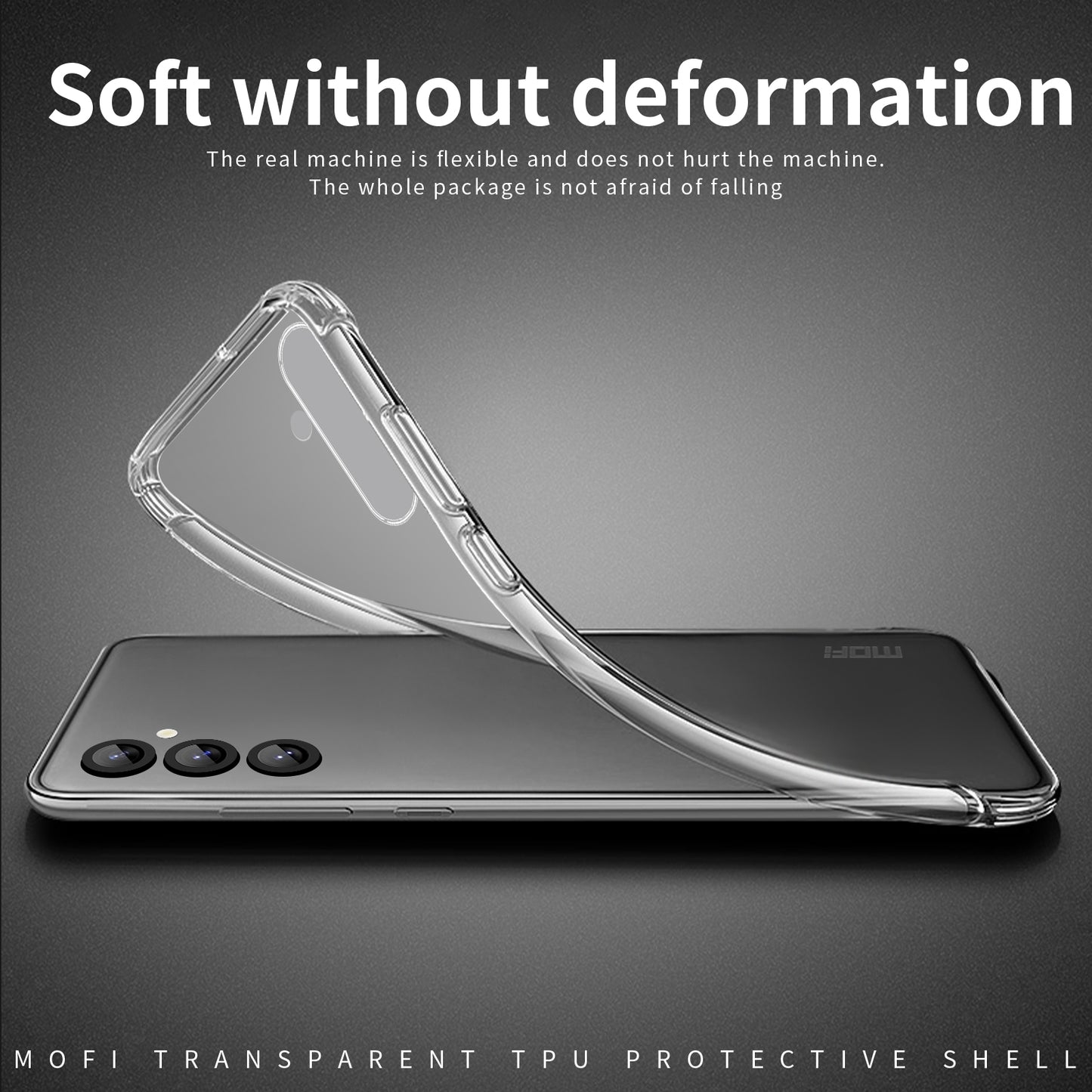 Samsung Galaxy S25 5G Clear TPU Case - Ultra-Thin, Shockproof, Anti-Yellowing Transparent Soft Protective Cover with Precise Cutouts, Scratch Resistance & Lightweight Design