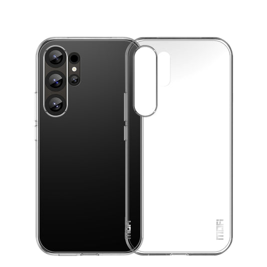 Samsung Galaxy S25 Ultra 5G Clear TPU Case - Ultra-Thin, Shockproof, Anti-Yellowing Transparent Soft Protective Cover with Precise Cutouts, Scratch Resistance & Lightweight Design