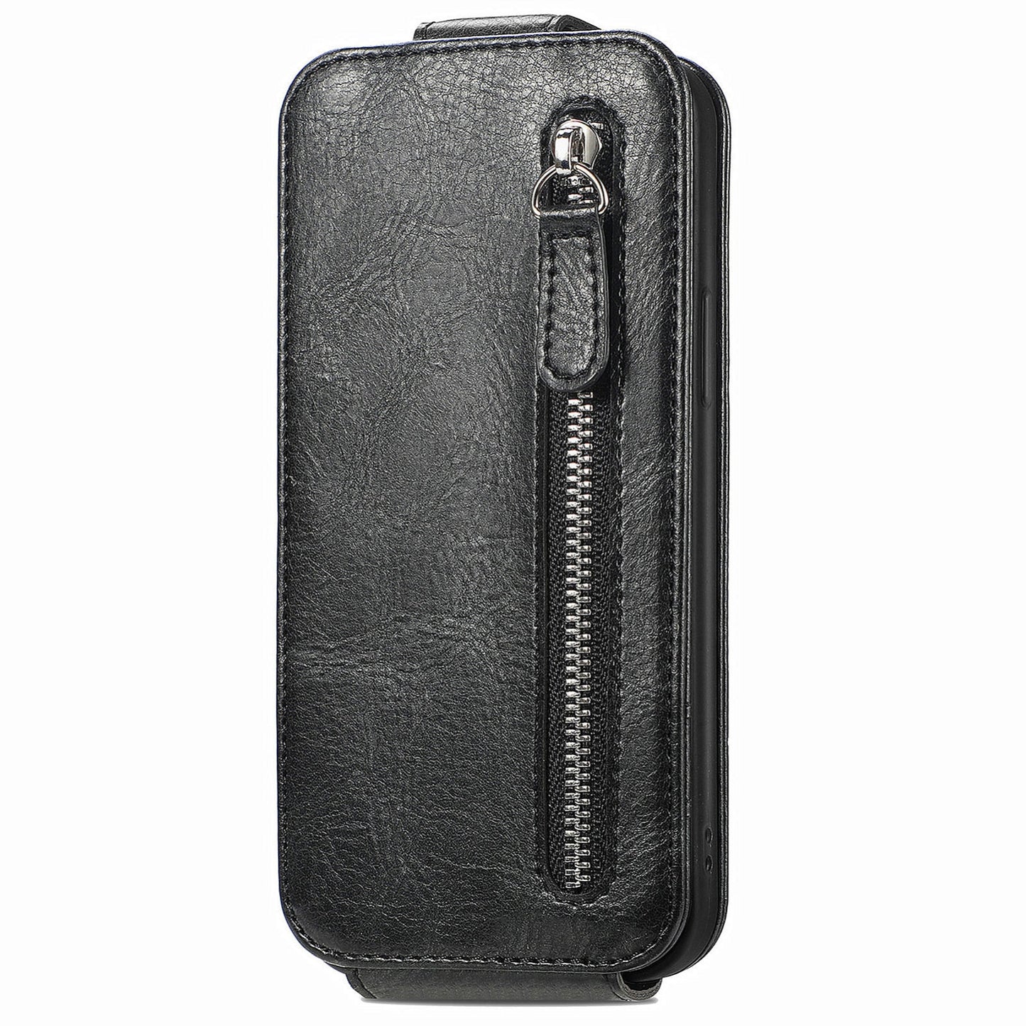 Honor 100 Pro Zipper Wallet Case - Vertical Flip Leather Phone Cover with Multiple Card Slots and Stand