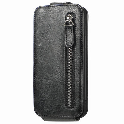 Honor 100 Pro Zipper Wallet Case - Vertical Flip Leather Phone Cover with Multiple Card Slots and Stand