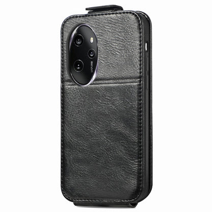 Honor 100 Pro Zipper Wallet Case - Vertical Flip Leather Phone Cover with Multiple Card Slots and Stand