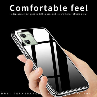 Motorola Moto G84 Clear TPU Case - Ultra-Thin, Shockproof, Anti-Yellowing Transparent Soft Protective Cover with Precise Cutouts, Scratch Resistance & Lightweight Design