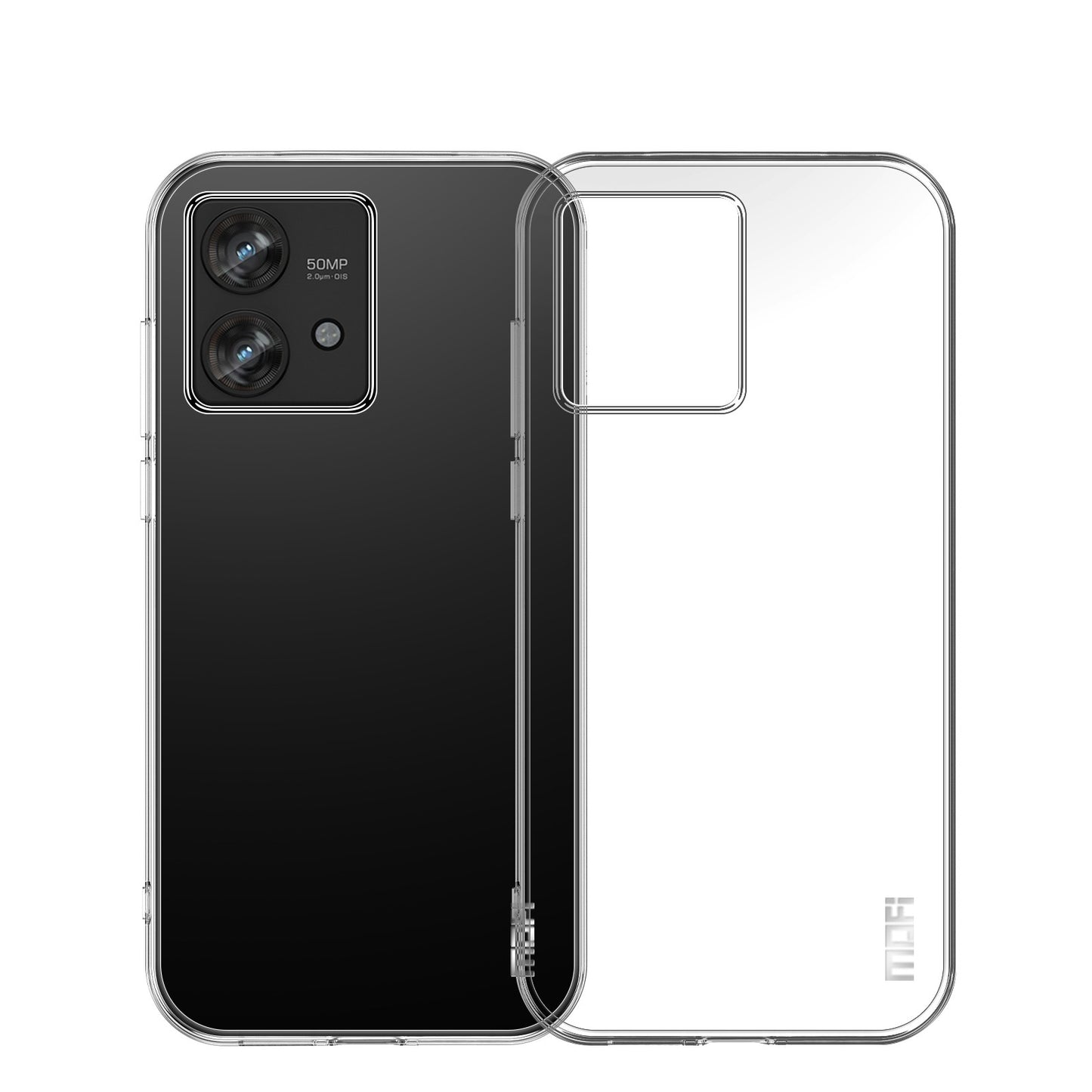Motorola Edge 40 Neo Clear TPU Case - Ultra-Thin, Shockproof, Anti-Yellowing Transparent Soft Protective Cover with Precise Cutouts, Scratch Resistance & Lightweight Design