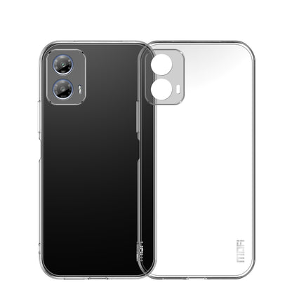 Motorola Moto G34 Clear TPU Case - Ultra-Thin, Shockproof, Anti-Yellowing Transparent Soft Protective Cover with Precise Cutouts, Scratch Resistance & Lightweight Design