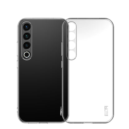 Meizu 21 Pro Clear TPU Case - Ultra-Thin, Shockproof, Anti-Yellowing Transparent Soft Protective Cover with Precise Cutouts, Scratch Resistance & Lightweight Design
