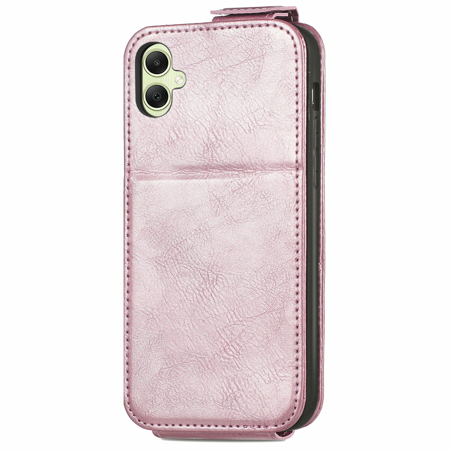 Samsung Galaxy A06 Zipper Wallet Case - Vertical Flip Leather Phone Cover with Multiple Card Slots and Stand