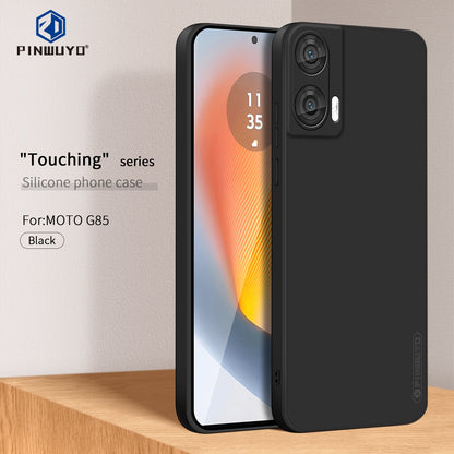 Motorola Moto G85 Phone Case - Liquid Silicone TPU Protective Cover with Anti-Scratch, Shockproof Design, Fingerprint Resistant & Soft Grip Feel