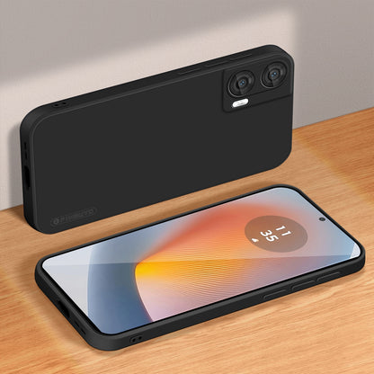 Motorola Moto G85 Phone Case - Liquid Silicone TPU Protective Cover with Anti-Scratch, Shockproof Design, Fingerprint Resistant & Soft Grip Feel