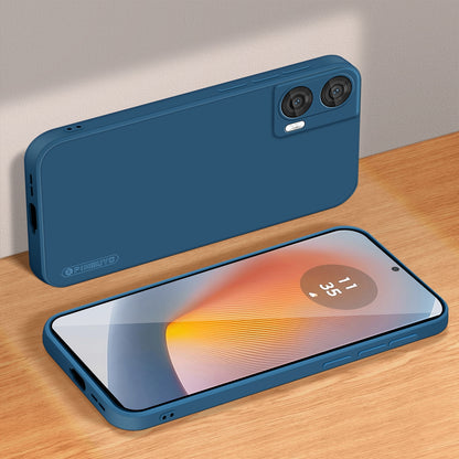 Motorola Moto G85 Phone Case - Liquid Silicone TPU Protective Cover with Anti-Scratch, Shockproof Design, Fingerprint Resistant & Soft Grip Feel