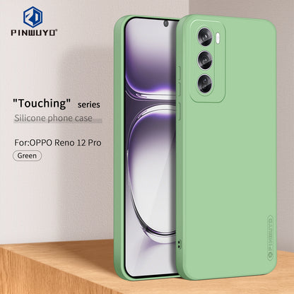 OPPO Reno12 Pro Global Phone Case - Liquid Silicone TPU Protective Cover with Anti-Scratch, Shockproof Design, Fingerprint Resistant & Soft Grip Feel