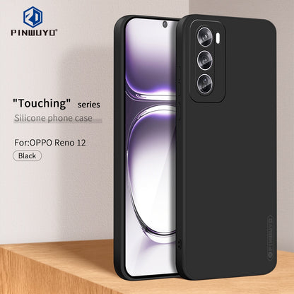 OPPO Reno12 Global Phone Case - Liquid Silicone TPU Protective Cover with Anti-Scratch, Shockproof Design, Fingerprint Resistant & Soft Grip Feel