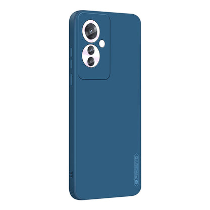 OPPO Reno11 F Phone Case - Liquid Silicone TPU Protective Cover with Anti-Scratch, Shockproof Design, Fingerprint Resistant & Soft Grip Feel