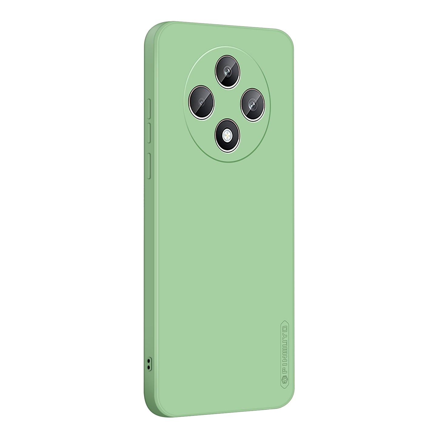 OPPO Reno12 F Phone Case - Liquid Silicone TPU Protective Cover with Anti-Scratch, Shockproof Design, Fingerprint Resistant & Soft Grip Feel