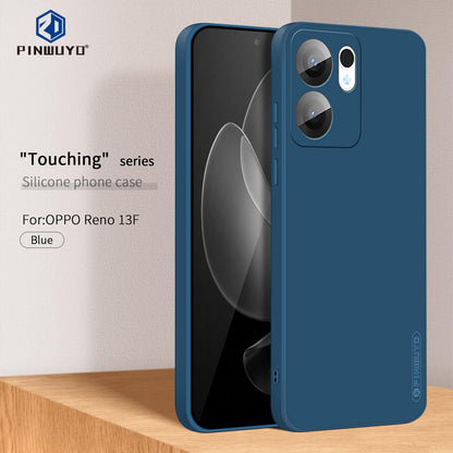 OPPO Reno13 F 4G/5G Phone Case - Liquid Silicone TPU Protective Cover with Anti-Scratch, Shockproof Design, Fingerprint Resistant & Soft Grip Feel