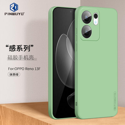 OPPO Reno13 F 4G/5G Phone Case - Liquid Silicone TPU Protective Cover with Anti-Scratch, Shockproof Design, Fingerprint Resistant & Soft Grip Feel