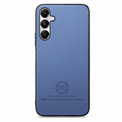 Samsung Galaxy A23 Case - Vegan Leather and Twill Fabric Skin with Anti-Scratch and Drop Protection Back Phone Case