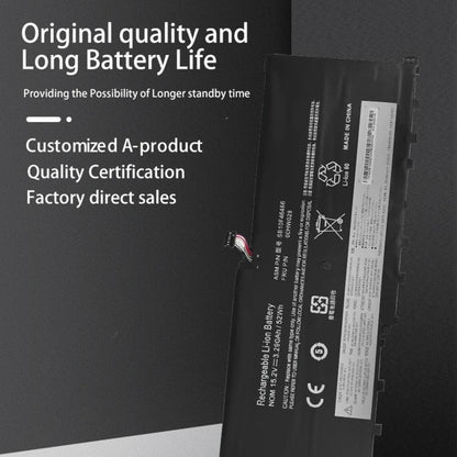 00HW028 3400mAh Li-ion Laptop Battery for Lenovo ThinkPad X1 Carbon 4th Gen (2016) - CE Certified