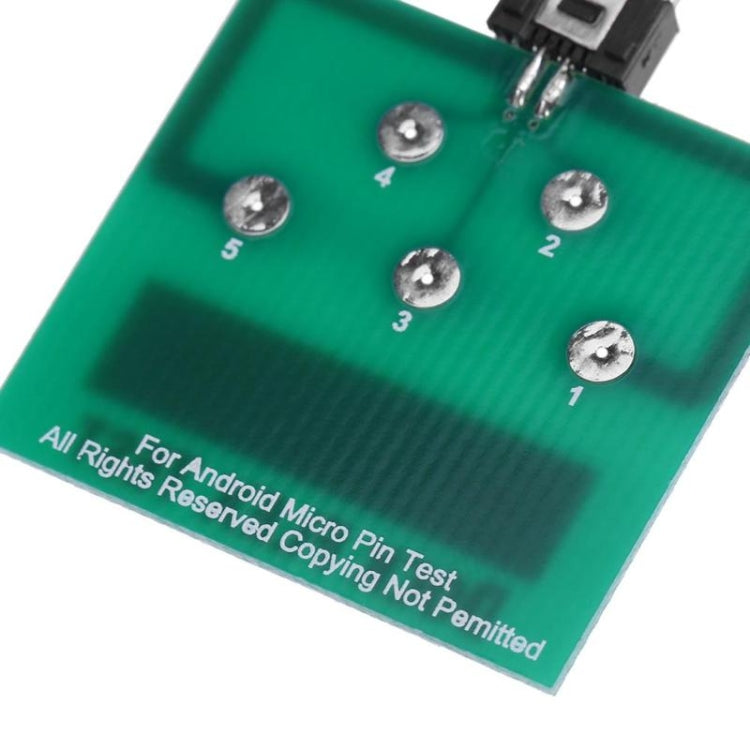 2-Pack Free Disassembly Detection Tail Plug Test Board for Android Mobile Phone Diagnostics