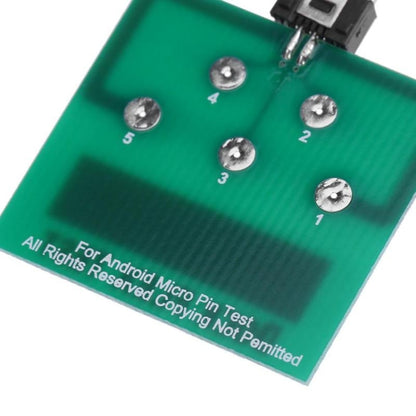 2-Pack Free Disassembly Detection Tail Plug Test Board for Android Mobile Phone Diagnostics