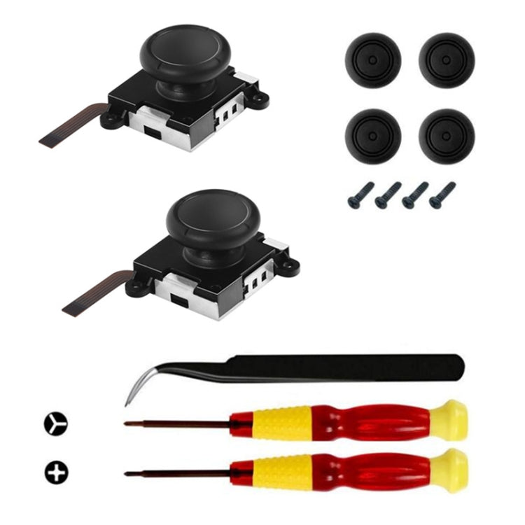 10-in-1 3D Joystick Repair Screwdriver Set for Nintendo Switch Joy-Con - Disassembly Tool for Drift Issues