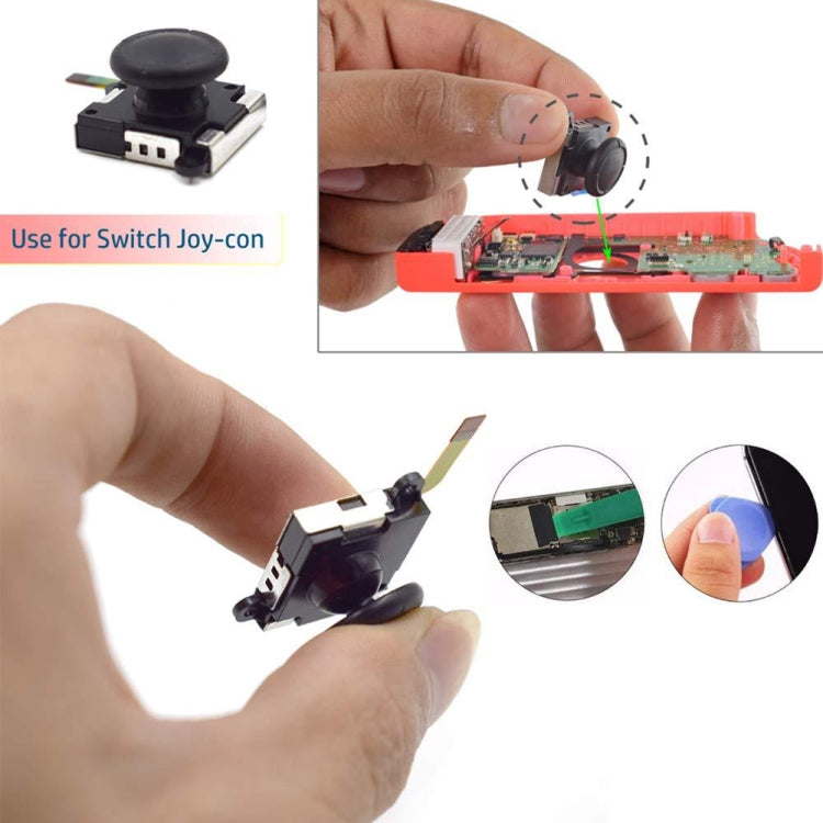 10-in-1 3D Joystick Repair Screwdriver Set for Nintendo Switch Joy-Con - Disassembly Tool for Drift Issues