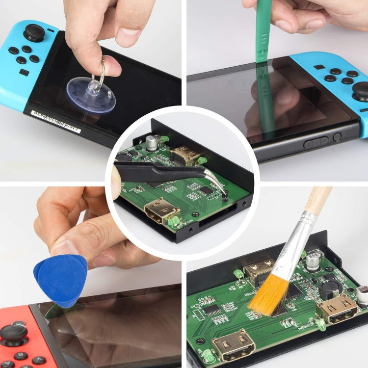 10-in-1 Game Console Repair Tool Kit for Nintendo Switch, Y-Type Screwdrivers & Accessories