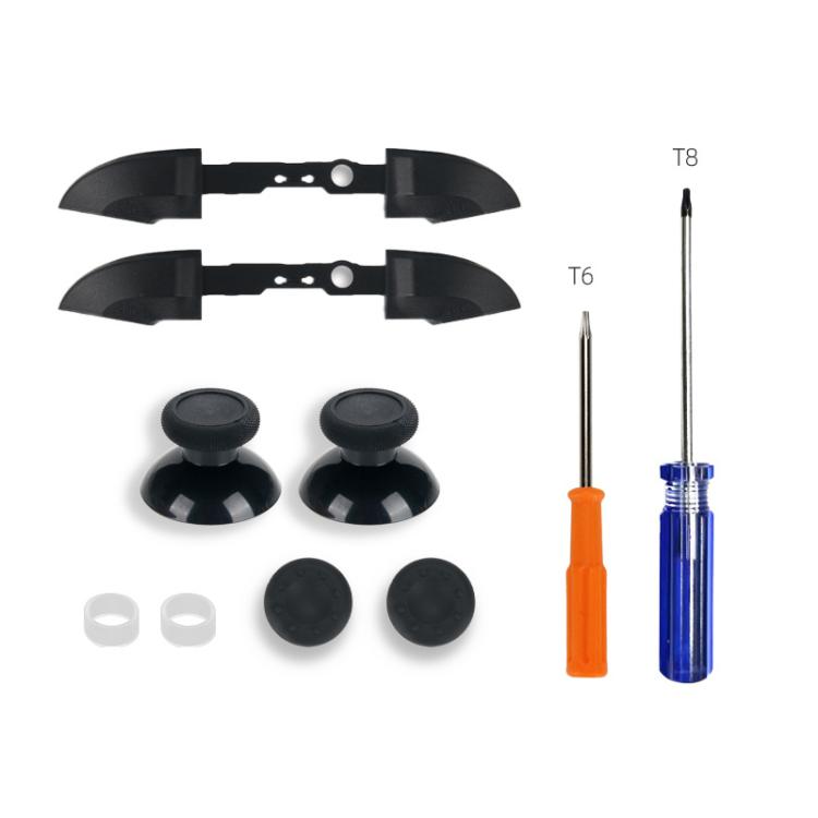 10-in-1 Xbox Series X Controller Repair Kit - Includes LB/RB Bumpers, Joystick Caps & Tools