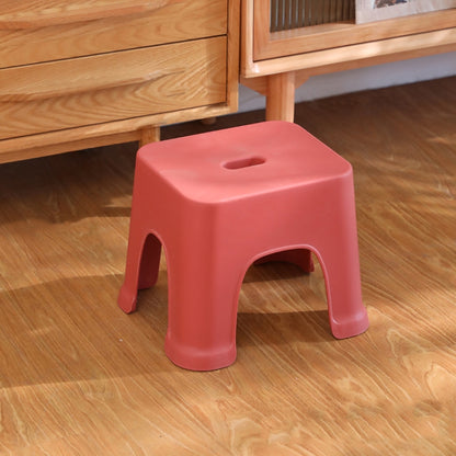 Sturdy & Slip-Resistant Plastic Stool for Home & Office Use