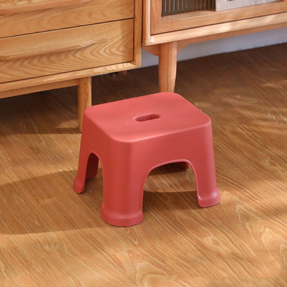 Sturdy & Slip-Resistant Plastic Stool for Home & Office Use