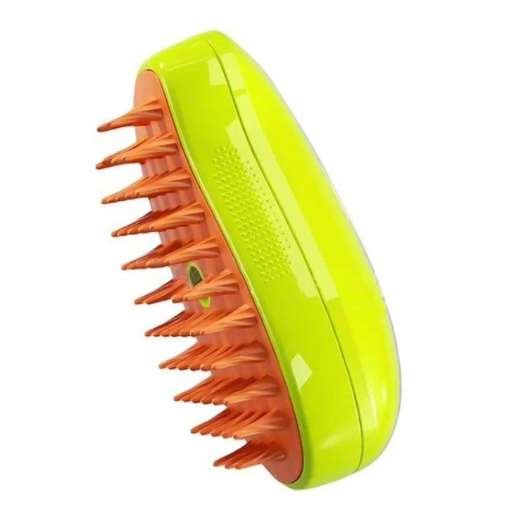 2-in-1 Electric Pet Grooming Brush: Massage & Hair Removal Comb for Dogs and Cats with USB Charging