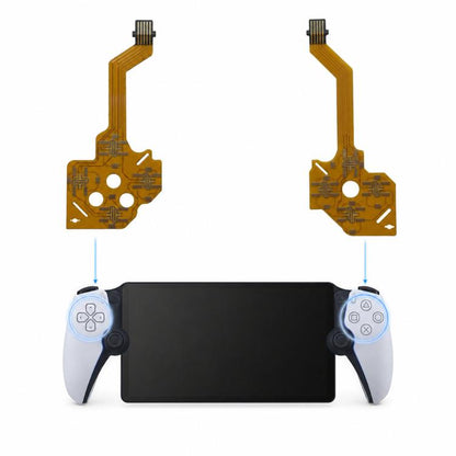 PlayStation Portal / PS5 Left Side Conductive Ribbon Flex Cable Replacement for Button Keypad Repair