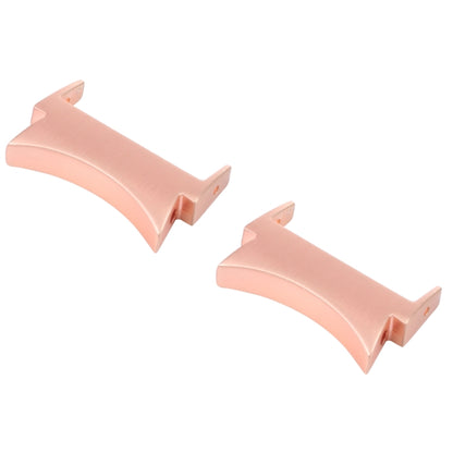 Rose Gold Connector Converter for Samsung Galaxy Watch4 (40mm/44mm) - Durable Metal Watchband Replacement