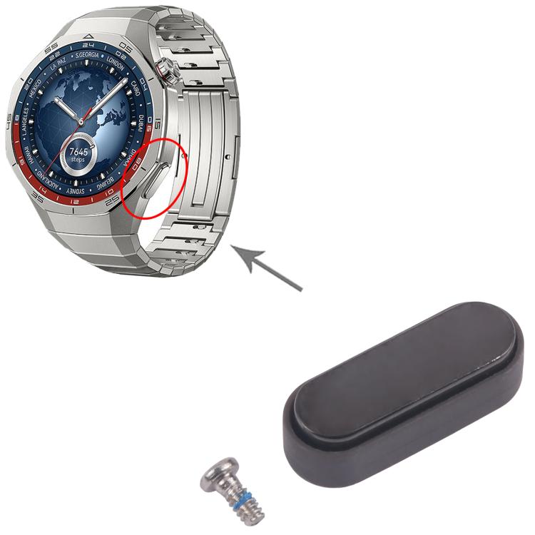 Huawei Watch GT 5 Pro 46mm Replacement Lower Side Button (Black) - Original Shortcut Button