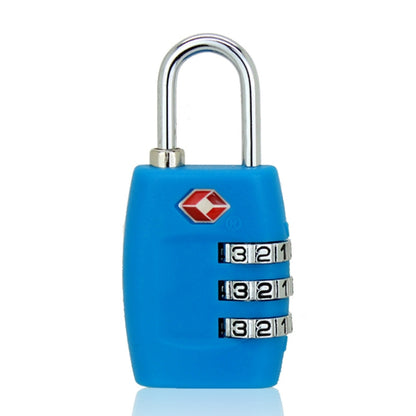 2 PCS Customs Luggage Lock Overseas Travel Luggage Zipper Lock Plastic TSA Code Lock