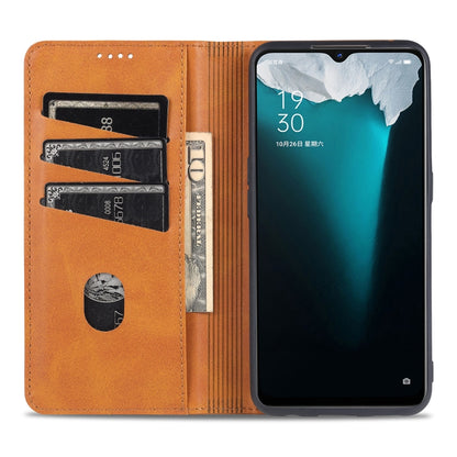 OPPO K7/Reno3 5G Leather Wallet Case with Card Holder & Magnetic Closure