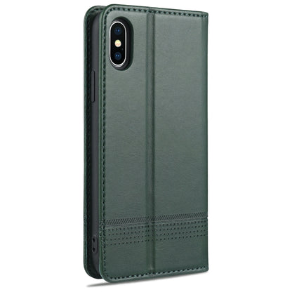iPhone XS Max Leather Wallet Case with Card Holder & Magnetic Closure