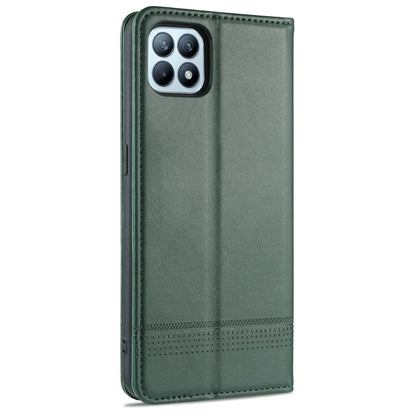 OPPO Reno4 SE Leather Wallet Case with Card Holder & Magnetic Closure