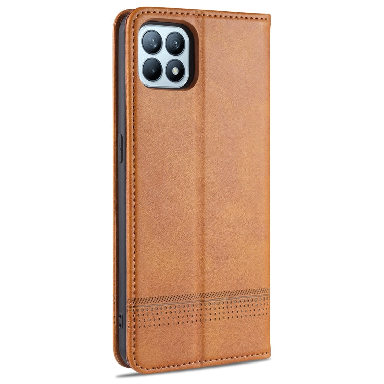 OPPO Reno4 SE Leather Wallet Case with Card Holder & Magnetic Closure