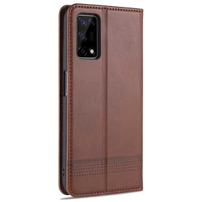 OPPO K7x/Realme V5 5G Leather Wallet Case with Card Holder & Magnetic Closure